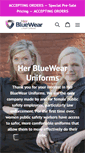 Mobile Screenshot of herbluewear.com